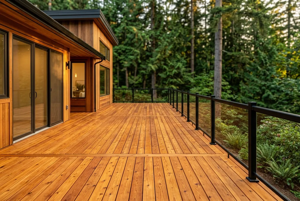 Cedar Deck Construction - Decks service by Quality Master Roofing & Remodel in Vancouver, WA