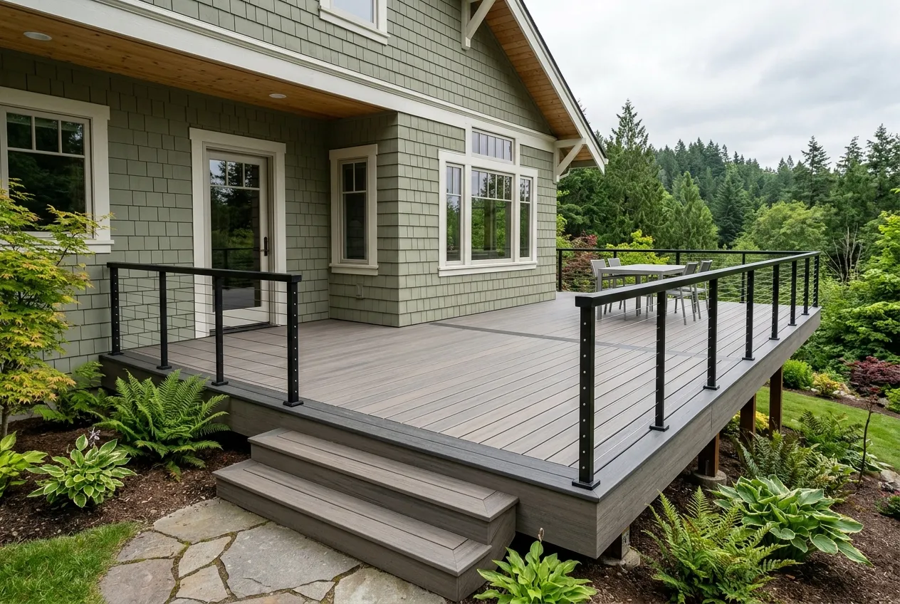 Composite Deck Installation - Decks service by Quality Master Roofing & Remodel in Vancouver, WA
