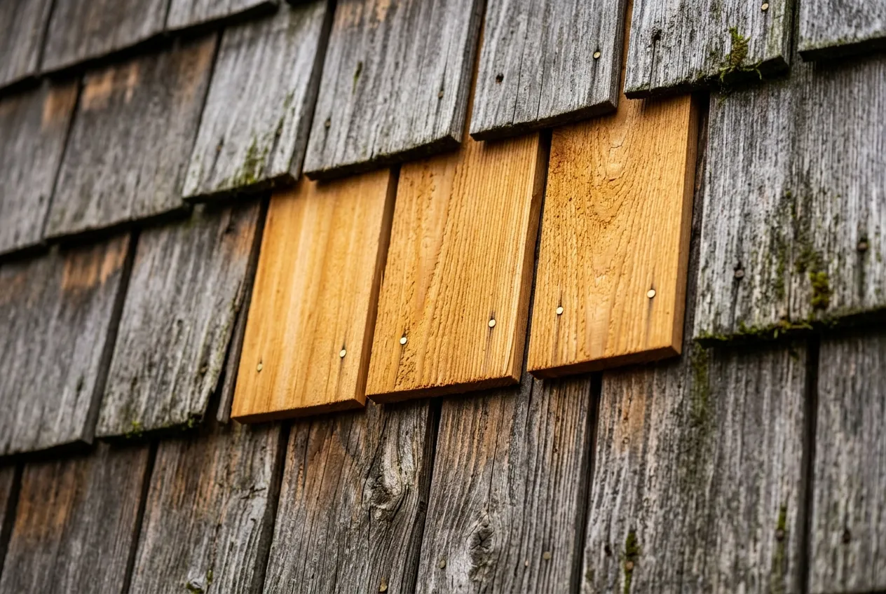 Cedar Siding Repair & Refinish - Siding service by Quality Master Roofing & Remodel in Vancouver, WA