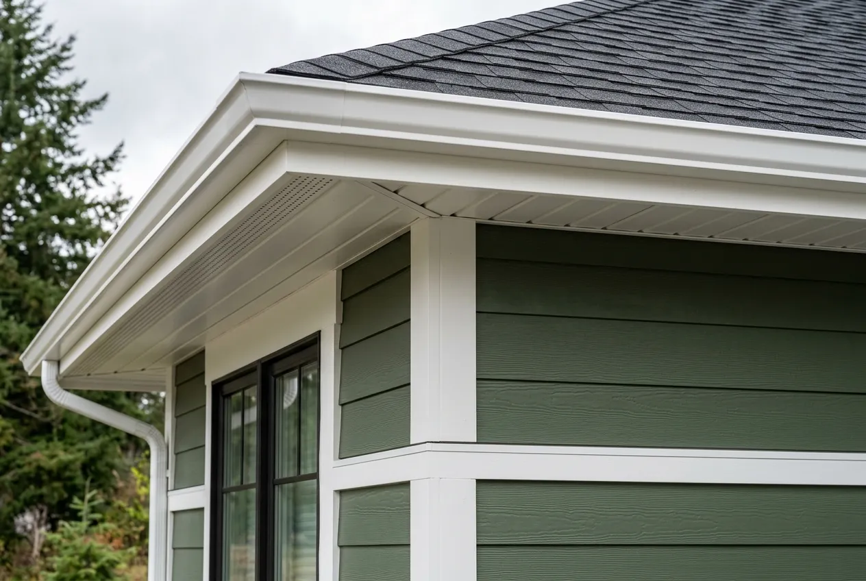 Trim, Corners, Fascia & Soffit - Siding service by Quality Master Roofing & Remodel in Vancouver, WA